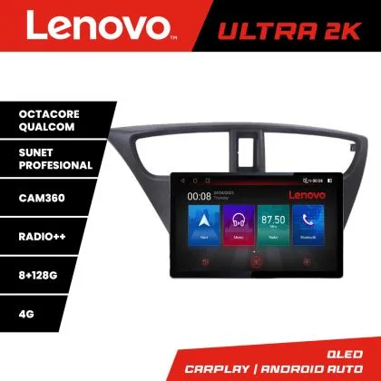 Navigatie Honda Civic 2012-2016 N-CIVIC ecran 13" 2K 8+128 Android Waze USB Navigatie Internet Youtube Radio | Ambient Garage