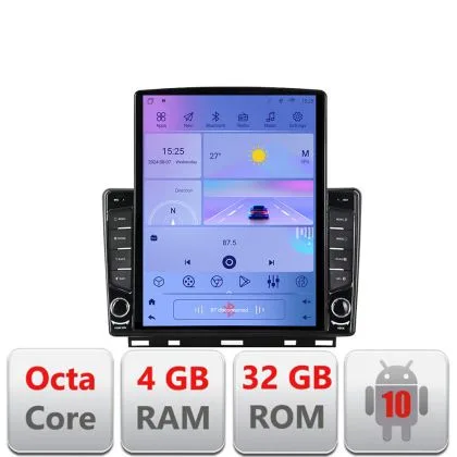 Navigatie Renault Clio 5 Android radio gps internet Octa Core 4+64 LTE Kit-clio5+EDT-E709 | Ambient Garage