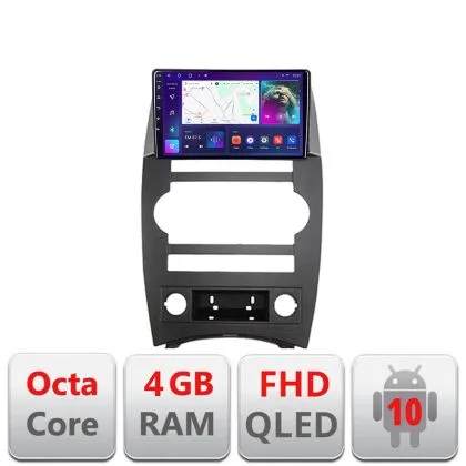 Navigatie Jeep Commander Android radio gps internet 4+64 carplay android auto Kit-commander+EDT-E309v3 | Ambient Garage