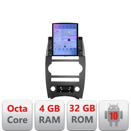 Navigatie Jeep Commander Android radio gps internet Octa Core 4+64 LTE Kit-commander+EDT-E709 | Ambient Garage