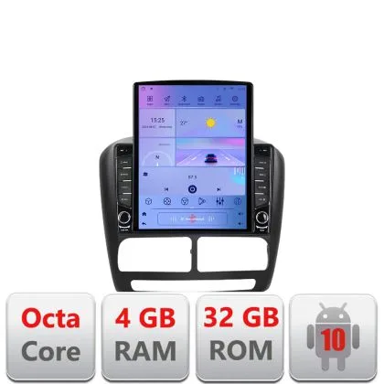 Navigatie Fiat Doblo 2010-2017 si Opel Combo 2010-2017 Ecran TESLA 9.7" 4+32GB 8Core Android Radio Bluetooth GPS DSP I v1 | Ambient Garage
