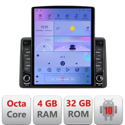 Navigatie Dacia Duster 2023- Android radio gps internet  Octa Core 4+32 LTE KIT-duster2023+EDT-E709 | Ambient Garage