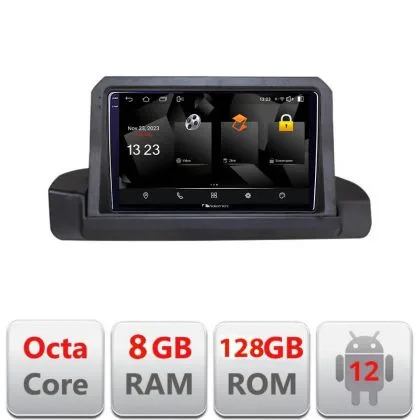 Navigatie BMW Seria 3 E90 fara ecran de fabrica Android Octa Core Qualcomm 2K Qled 8+128 DTS DSP 360 4G Optical | Ambient Garage