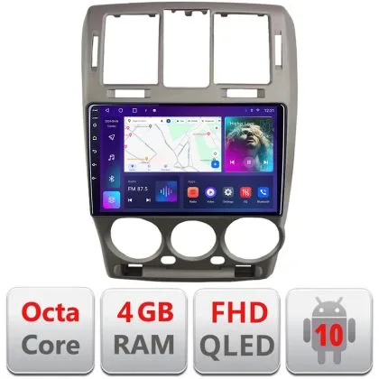 Navigatie Hyundai Getz 2002-2010 Android radio gps internet 4+64 carplay android auto kit-getz+EDT-E309v3 | Ambient Garage