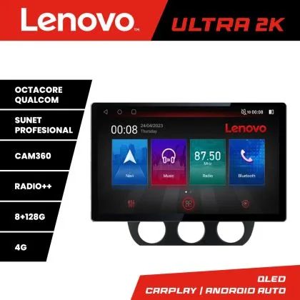 Navigatie VW Golf 5 2004-2010 clima automatica, Ecran 2K QLED 13",Octacore,8Gb RAM,128Gb Hdd,4G,360,DSP,Carplay,Bluetooth | Ambient Garage