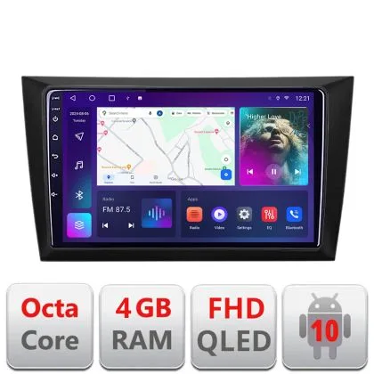 Navigatie VW Golf6 2009-2013 B-GOLF6 Android Ecran QLED octa core 4+64 carplay android auto KIT-golf6+EDT-E309V3 | Ambient Garage