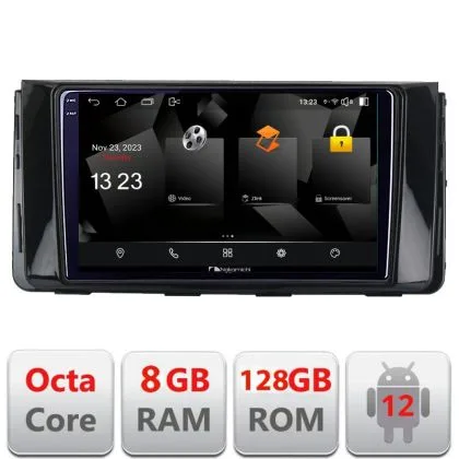 Navigatie Hyundai H350 2016- Android Octa Core Qualcomm 2K Qled 8+128 DTS DSP 360 4G Optical | Ambient Garage