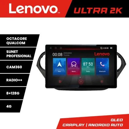 Navigatie Hyundai I10 2013-2019 N-HY38 ecran 13" 2K 8+128 Android Waze USB Navigatie 4G 360 Toslink Youtube Rad | Ambient Garage