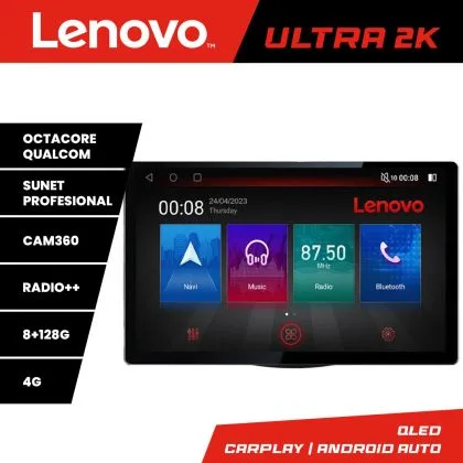 Navigatie Hyundai I10 2007-2013, Ecran 2K QLED 13",Octacore,8Gb RAM,128Gb Hdd,4G,360,DSP,Carplay,Bluetooth | Ambient Garage