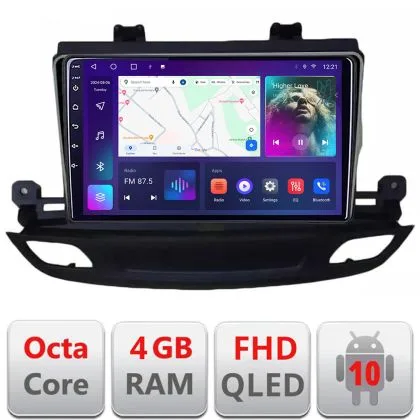 Navigatie Opel Insignia 2018- B-insignia19 Android Ecran QLED octa core 4+64 carplay android auto kit-insignia19+EDT-E310V3 | Ambient Garage
