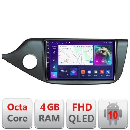 Navigatie Kia Ceed 2012-2018 B-KI39 Android Ecran QLED octa core 4+64 carplay android auto KIT-KI39+EDT-E309V3 | Ambient Garage
