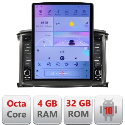 Navigatie Toyota Land Cruiser L100 2002-2006 Android radio gps internet Octa Core 4+64 LTE KIT-L105-automatic+EDT-E710 | Ambient Garage