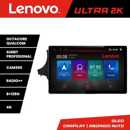 Navigatie Opel Mokka 2016- N-MOKKA2 ecran 13" 2K 8+128 Android Waze USB Navigatie 4G 360 Toslink Youtube Radio | Ambient Garage