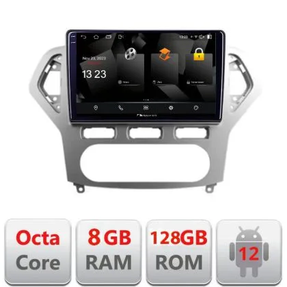 Navigatie Ford Mondeo 2006-2010 5960Pro-MONDEO-AC Android Octa Core Qualcomm 2K Qled 8+128 DTS DSP 360 4G Optical | Ambient Garage