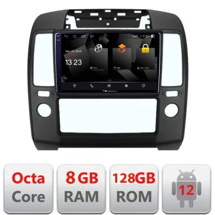 Navigatie Nissan Navara Pathfinder 2005-2010 5960Pro-NAV5 Android Octa Core Qualcomm 2K Qled 8+128 DTS DSP 360 4G Optical | Ambient Garage