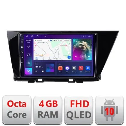 Navigatie Kia Niro 2017- Android radio gps internet 4+64 carplay android auto Kit-niro+EDT-E309v3 | Ambient Garage