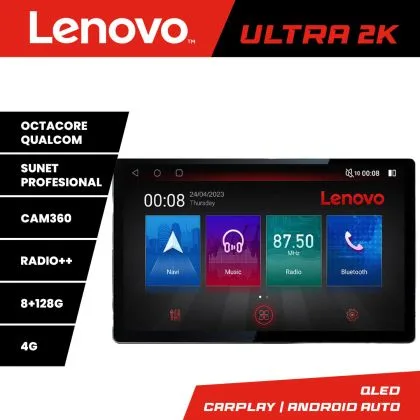 Navigatie Subaru Outback 2014-2019 sau Subaru XV 2017-2018 N-OUTBACK5 ecran 13" 2K 8+128 Android Waze USB Navigatie 4G 360 Toslink Yout | Ambient Garage