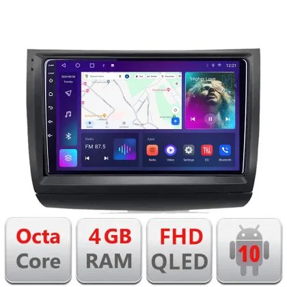 Navigatie Toyota Prius 2002-2010 B-PRIUS Android Ecran QLED octa core 4+64 carplay android auto KIT-prius+EDT-E309V3 | Ambient Garage