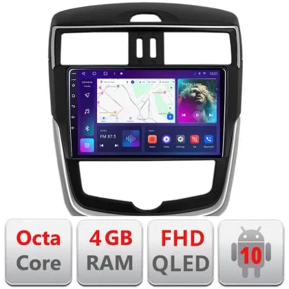 Navigatie Nissan Pulsar 2014-2018 Android radio gps internet 4+64 carplay android auto KIT-pulsar+EDT-E309v3 | Ambient Garage