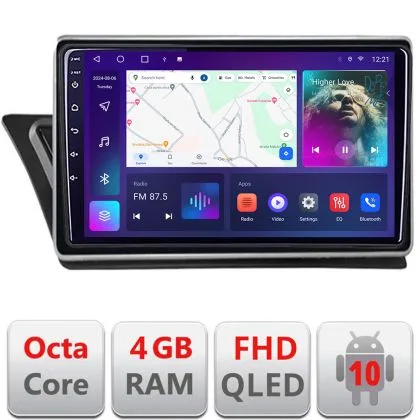 Navigatie Audi Q5 2008-2016 NON-MMI B-Q5 Android Ecran QLED octa core 4+64 carplay android auto KIT-Q5+EDT-E310V3 | Ambient Garage