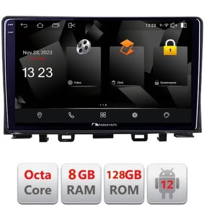 Navigatie Kia Rio 2019- Android radio gps internet octa core 8+128 carplay android auto | Ambient Garage