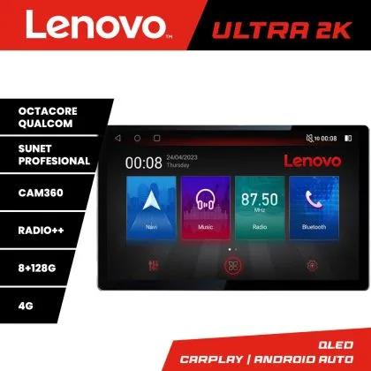 Navigatie Kia Rio 2019-, Ecran 2K QLED 13",Octacore,8Gb RAM,128Gb Hdd,4G,360,DSP,Carplay,Bluetooth | Ambient Garage