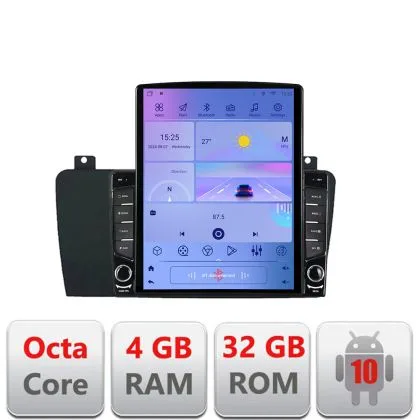 Navigatie dedicata Volvo S60 2002-2008  Android radio gps internet Lenovo Octa Core 4+64GB 9.7" tip Tesla LTE Kit-s60-02+EDT-E7 | Ambient Garage
