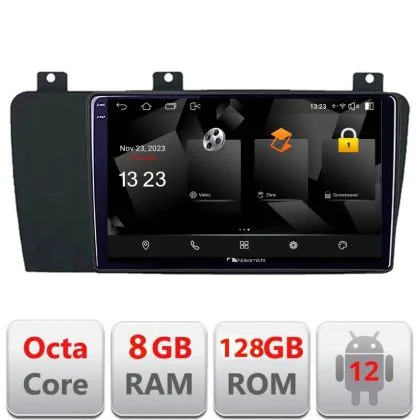 Navigatie Volvo S60 2002-2008 Android Octa Core Qualcomm 2K Qled 8+128 DTS DSP 360 4G Optical | Ambient Garage