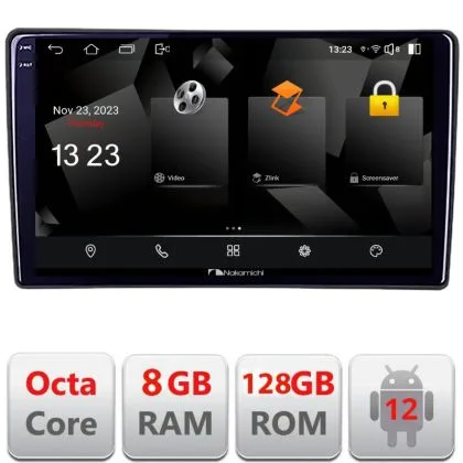 Navigatie Kia Sorento 2012-2015 5960Pro-SORENTO12 Android Octa Core Qualcomm 2K Qled 8+128 DTS DSP 360 4G Optical | Ambient Garage