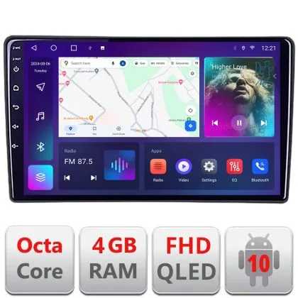 Navigatie Suzuki Splash Opel Agila 2008-2014 Android radio gps internet 4+64 carplay android auto kit-splash-+EDT-E309v3 | Ambient Garage