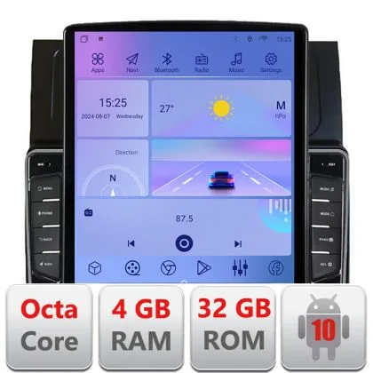 Navigatie VW Touran 2010-2016 H-touran3 ecran tip TESLA 9.7" cu Android Radio Bluetooth Internet GPS WIFI 4+32GB DSP 4 | Ambient Garage