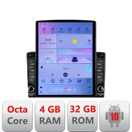Navigatie Ford Transit 2019- varianta cu radio cd simplu Android radio gps internet Octa Core 4+64 LTE Kit-transit-2019-a+EDT-E709 | Ambient Garage
