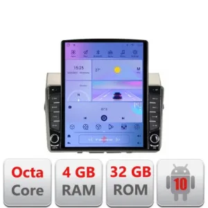 Navigatie Toyota Verso intre anii 2004-2009 Android radio gps internet Octa Core 4+64 LTE Kit-VERSO-2004+EDT-E7 | Ambient Garage