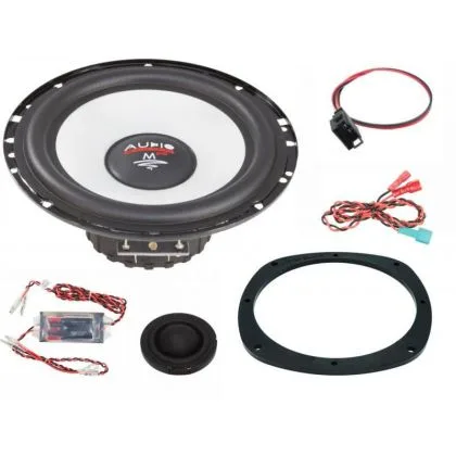 KIT Sistem component Dedicat Mercedes Sprinter m-fit 80w perfect fit pe doua căi Audio System German Sound | Ambient Garage